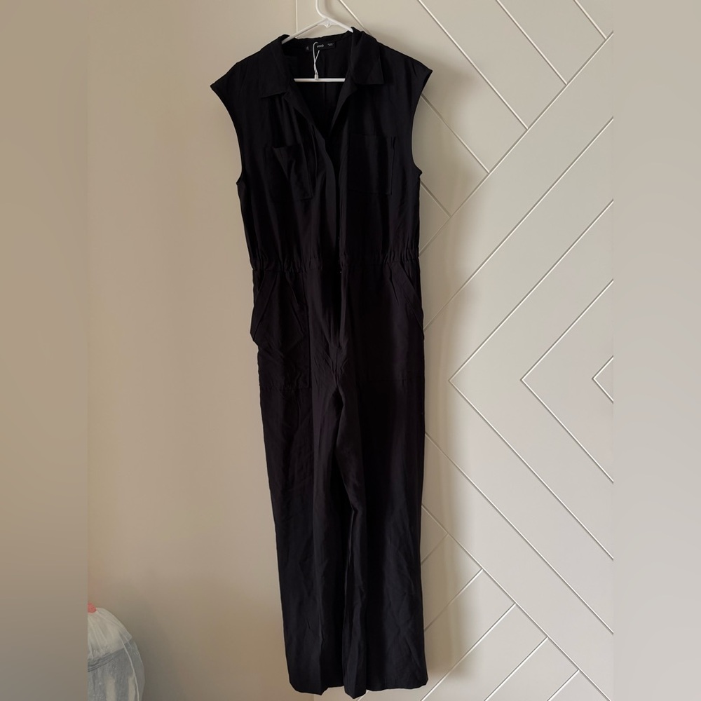 Mango Black Jumpsuit
